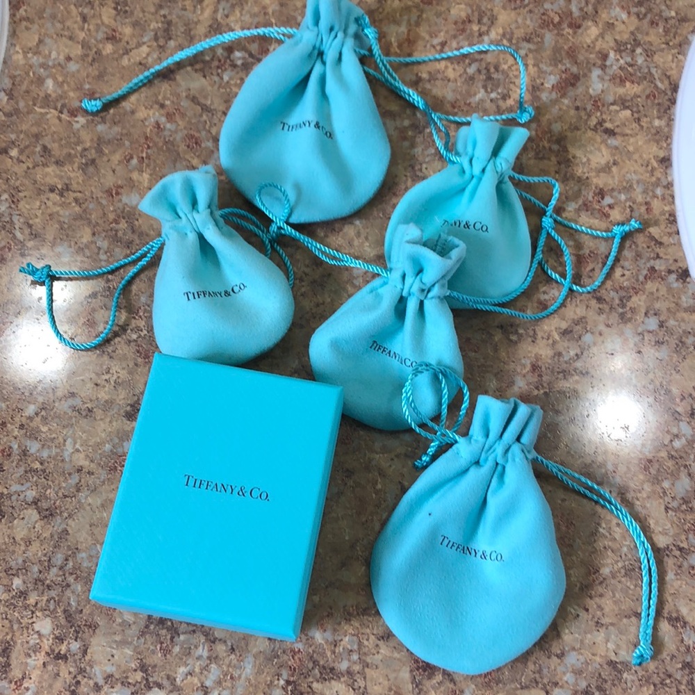 Tiffany & Co. Jewelry pouches and box